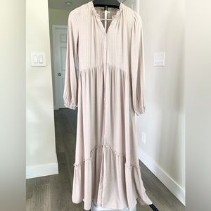 Lovestitch Bohemian Long Sleeve Maxi Dress